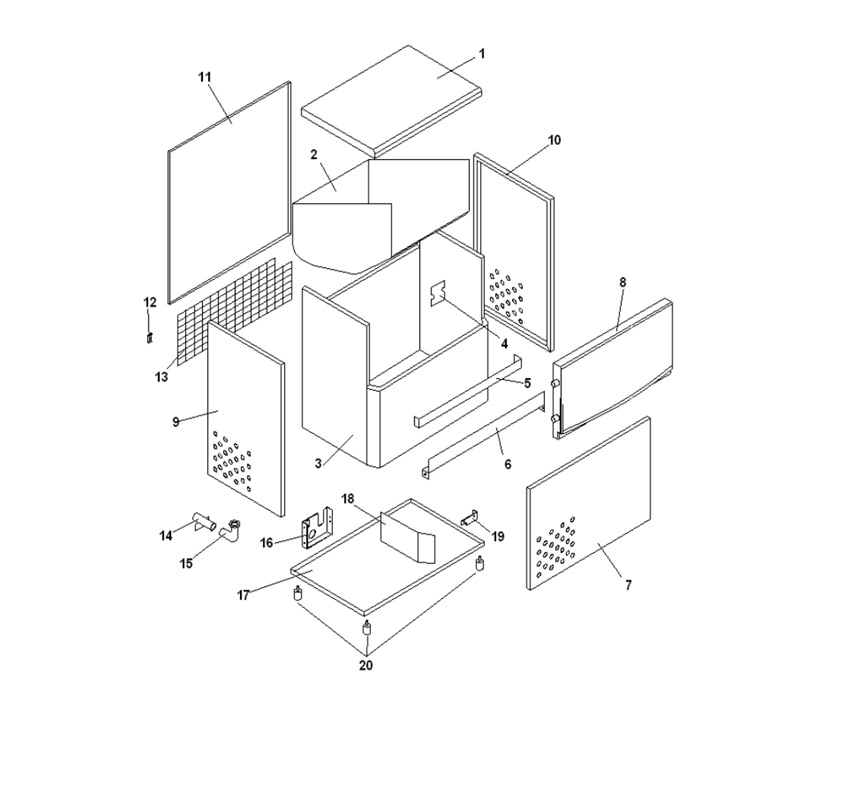 חלקי חילוף של מכונות קרח