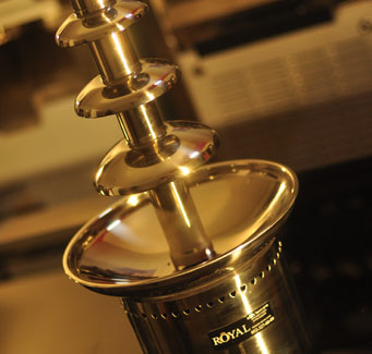 חלקי חילוף של מפל שוקולד