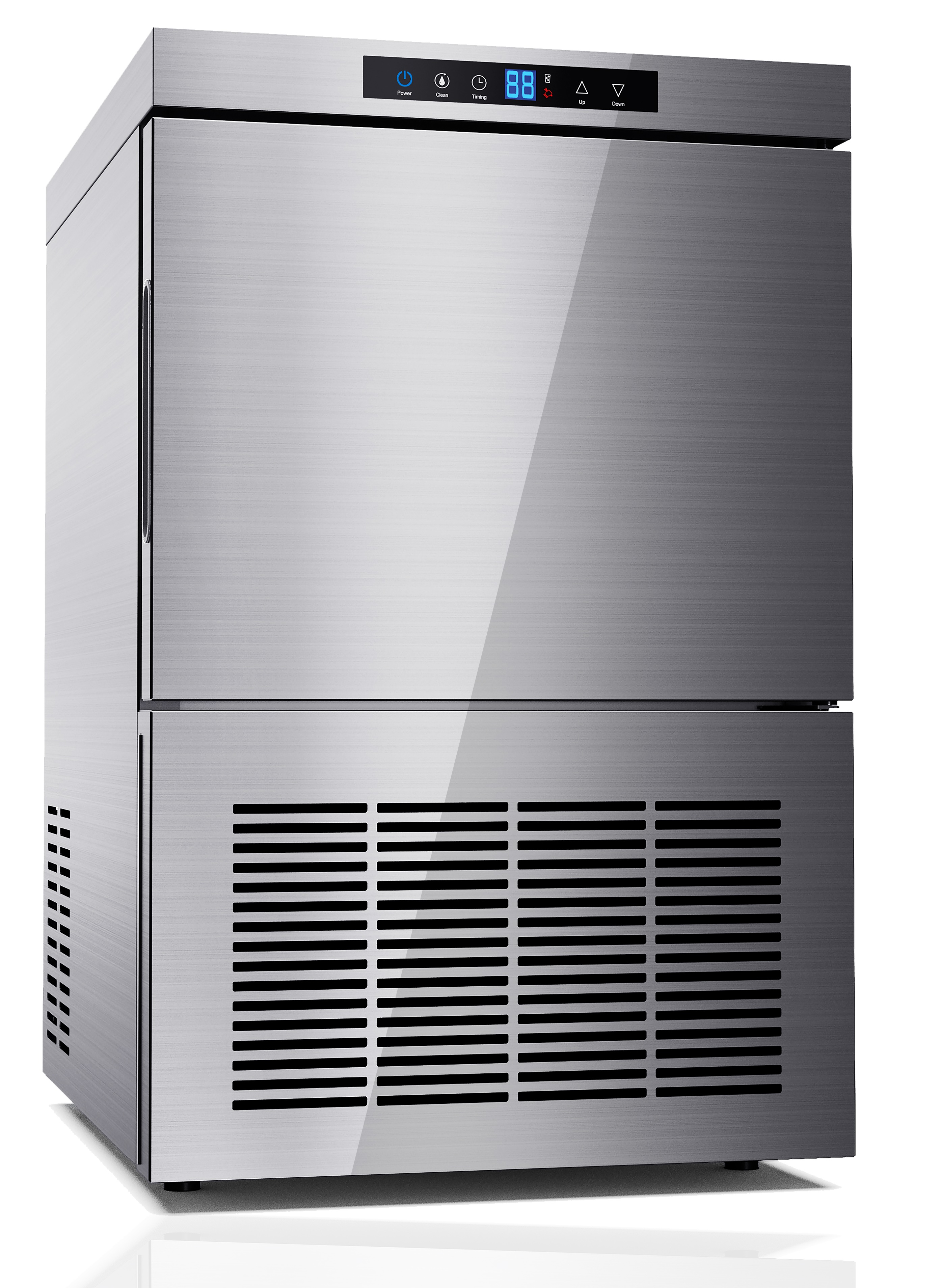 מכונת קרח נירוסטה קומפקטית לבית ולעסק ZB-20